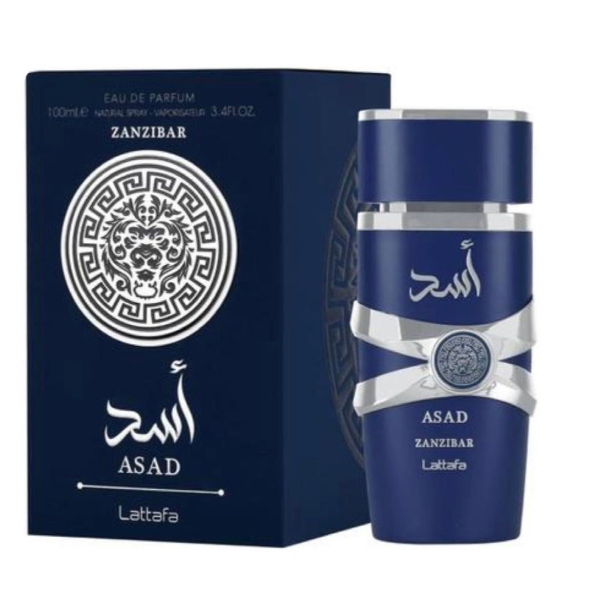 Asad Zanzibar Lattafa Masculino 100ml-Perfume Árabe